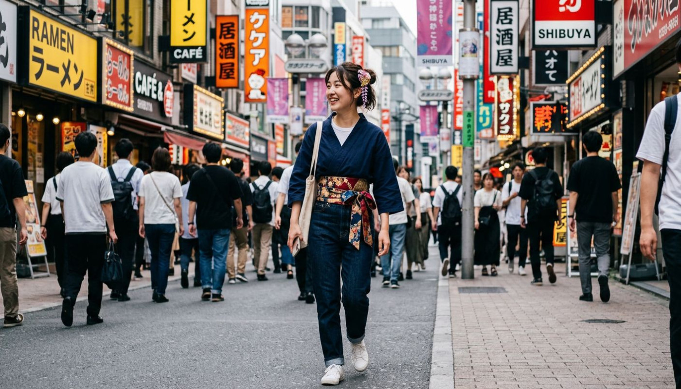 Cómo incorporar accesorios tradicionales japoneses en un look moderno